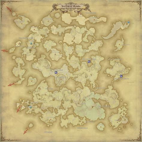 Sea of Clouds Map .